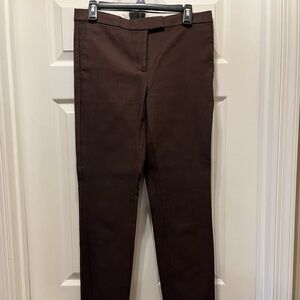 TALL Burgundy J Crew Ryder Pant 6T Style C2760